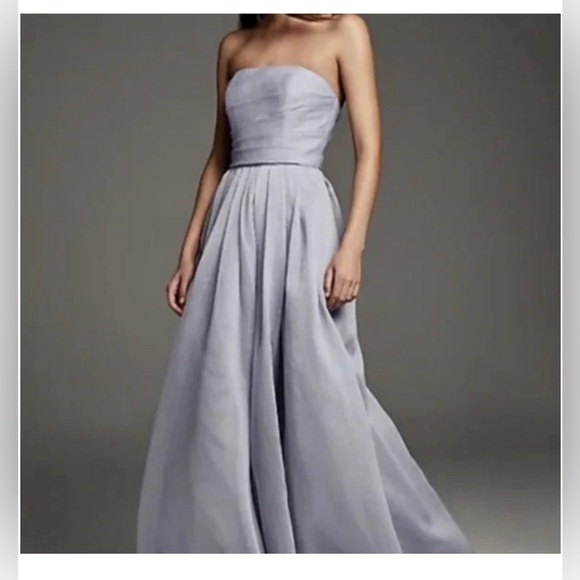 Vera Wang White Collection David’s Bridal Bridesmaid Dress - Picture 1 of 11